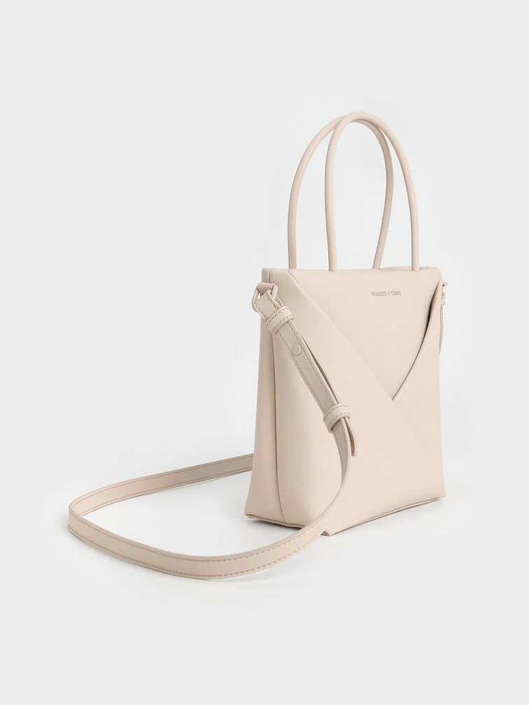 Midori Geometric Long Tote Bag