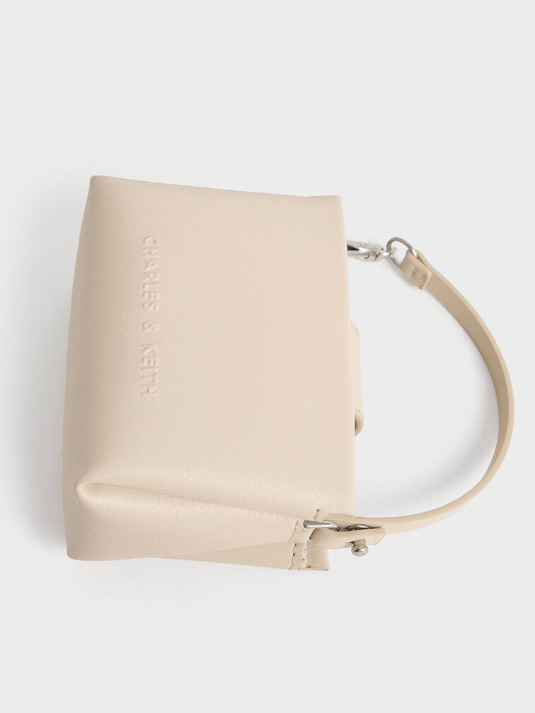 Bosie Metallic Top Handle Pouch