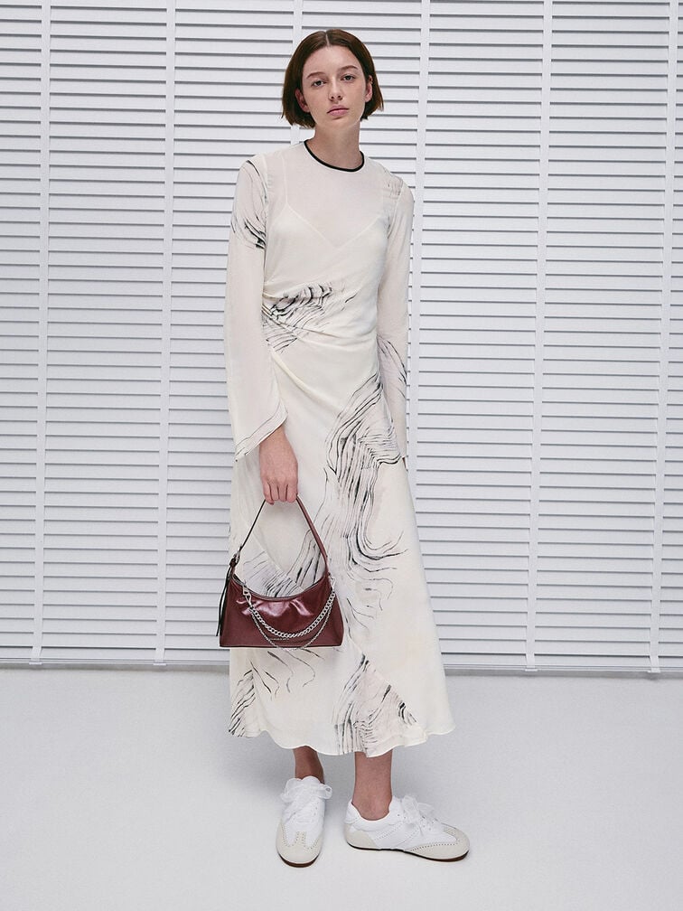 Atwood Chain-Embellished Shoulder Bag