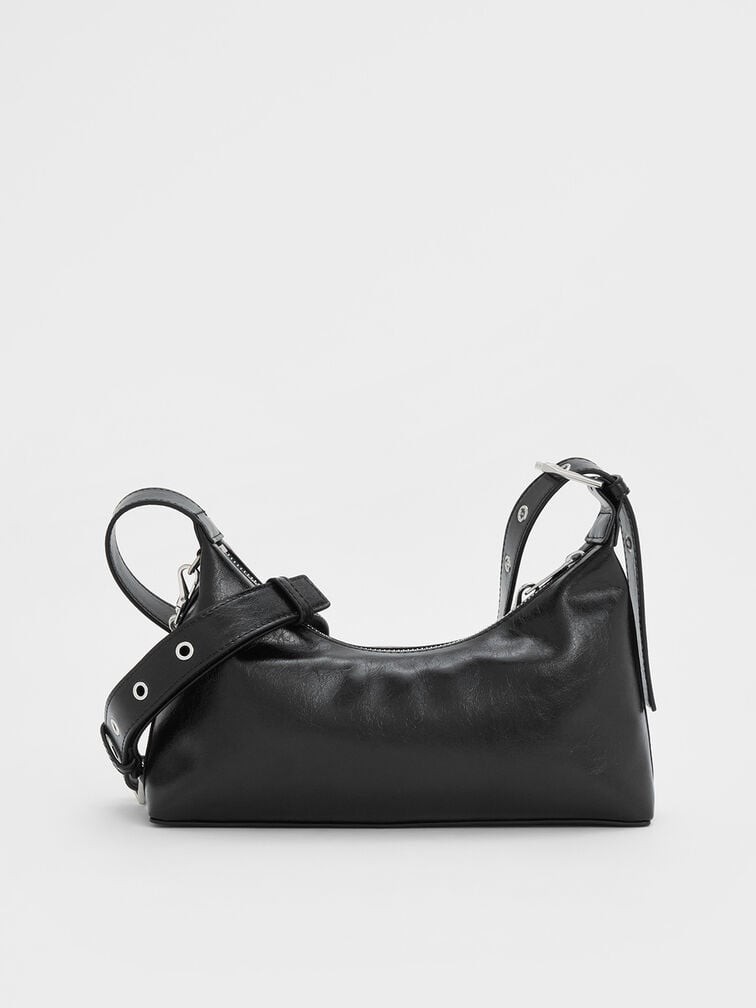Atwood Chain-Embellished Shoulder Bag