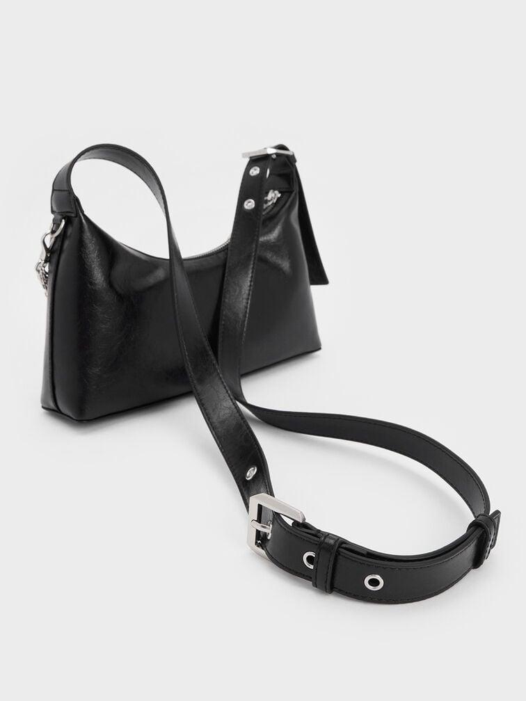 Atwood Chain-Embellished Shoulder Bag