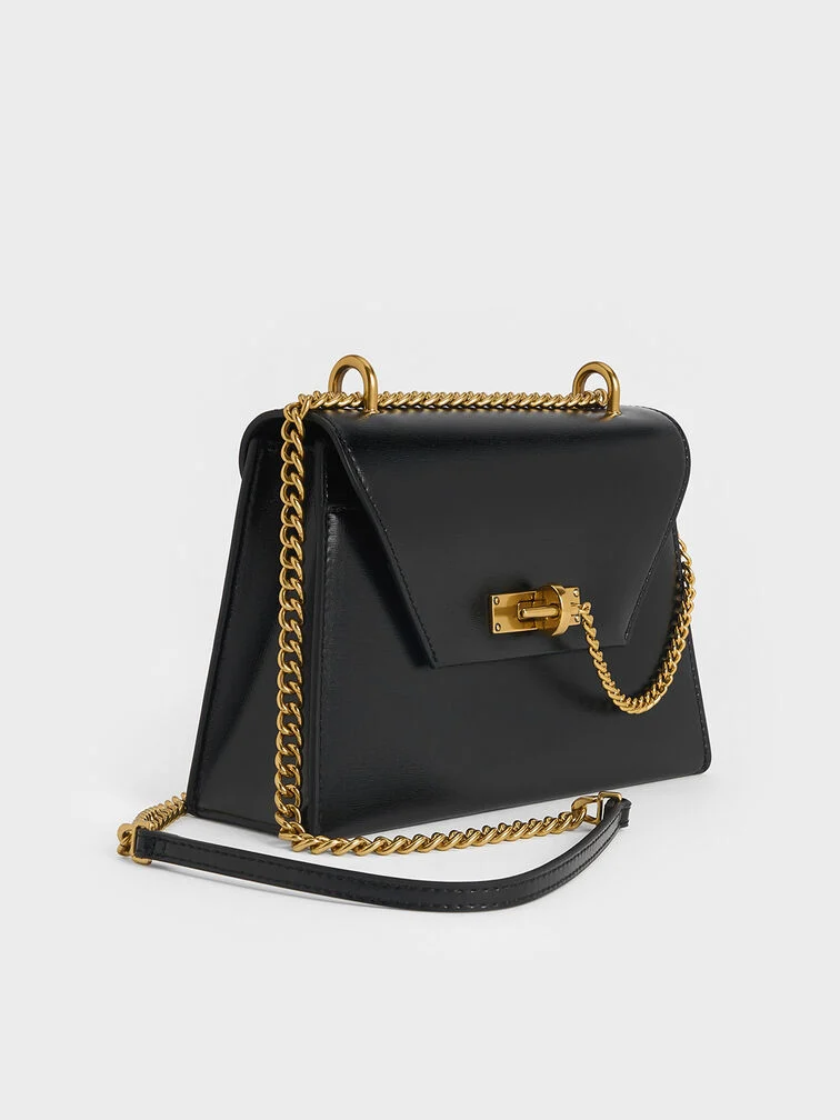 Samantha Envelope Chain-Handle Bag