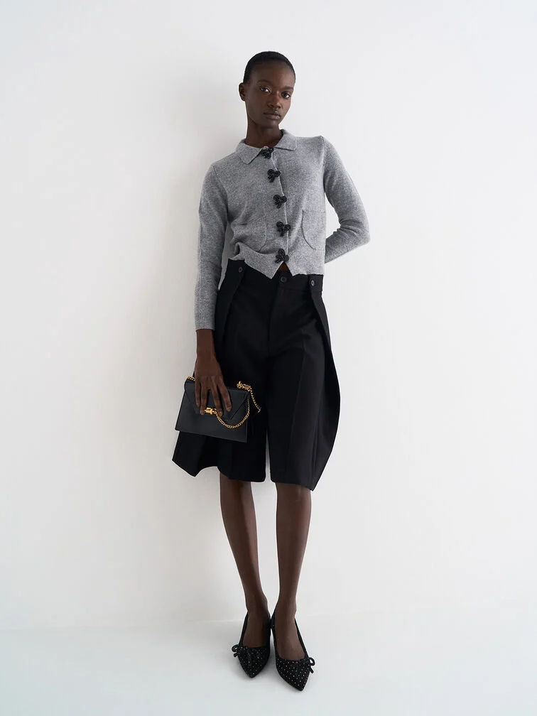 Samantha Envelope Chain-Handle Bag