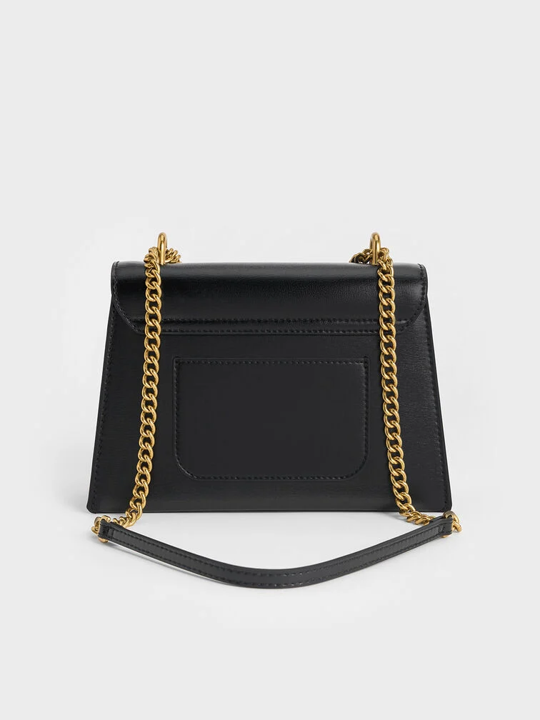 Samantha Envelope Chain-Handle Bag