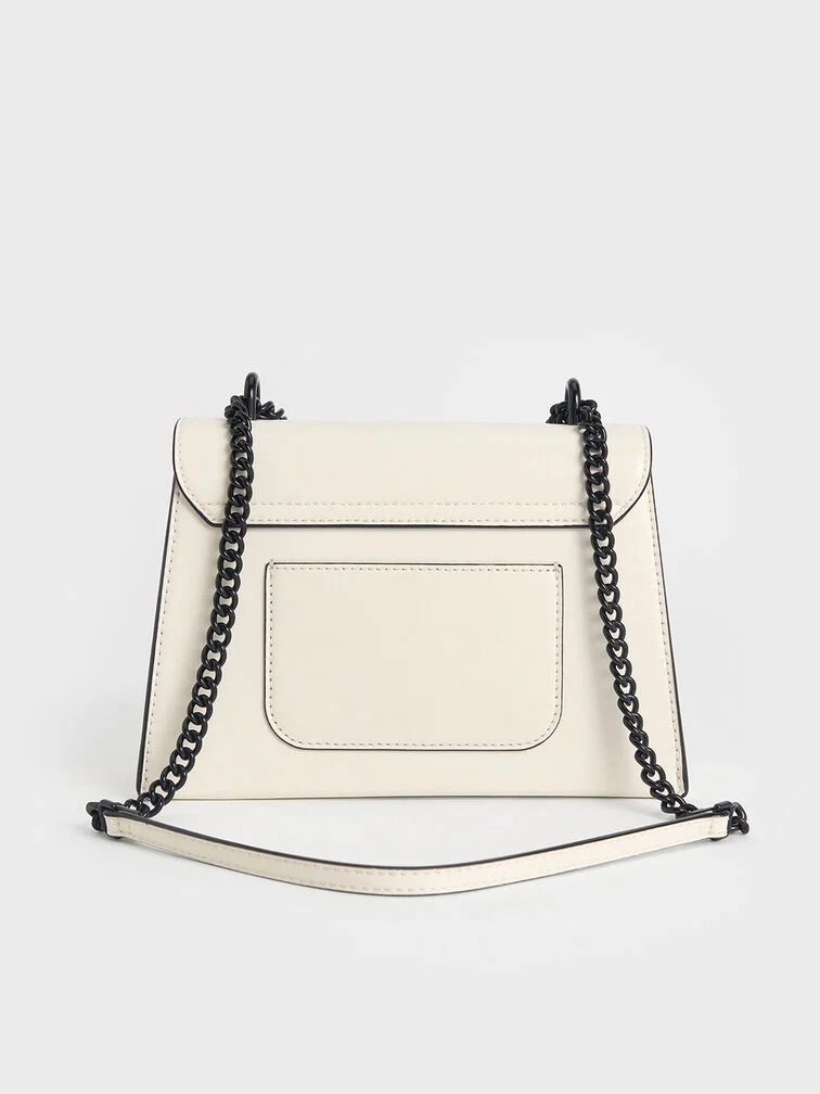 Samantha Envelope Chain-Handle Bag
