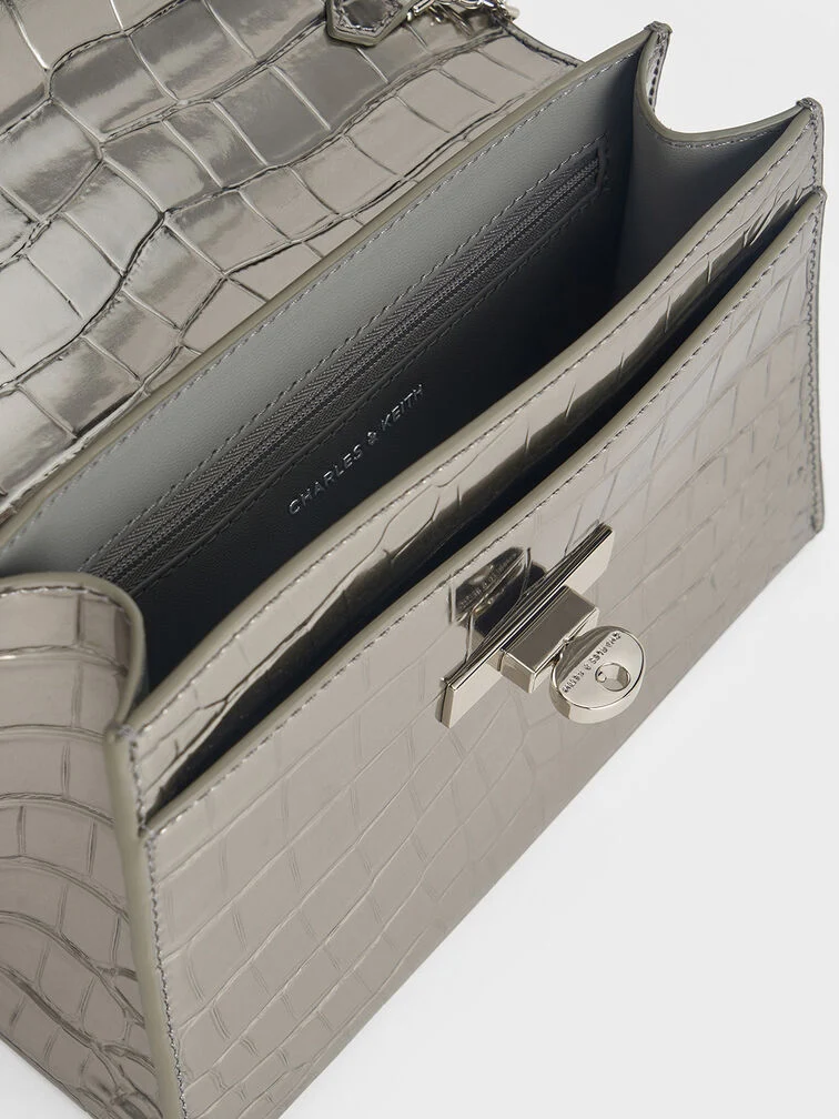 Samantha Envelope Chain-Handle Bag