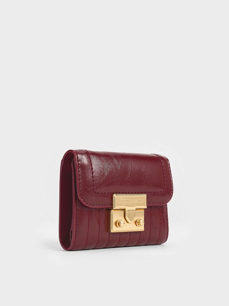 Donna Crinkle-Effect Wallet