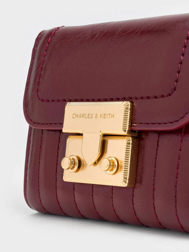 Donna Crinkle-Effect Wallet