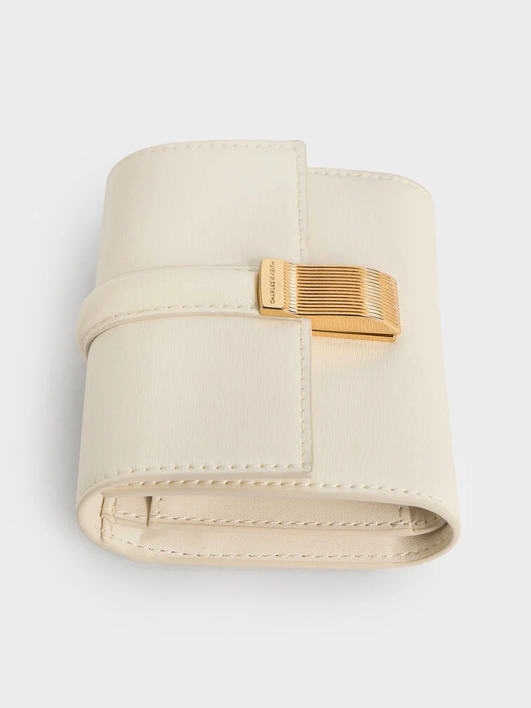 Wisteria Metallic-Accent Wallet