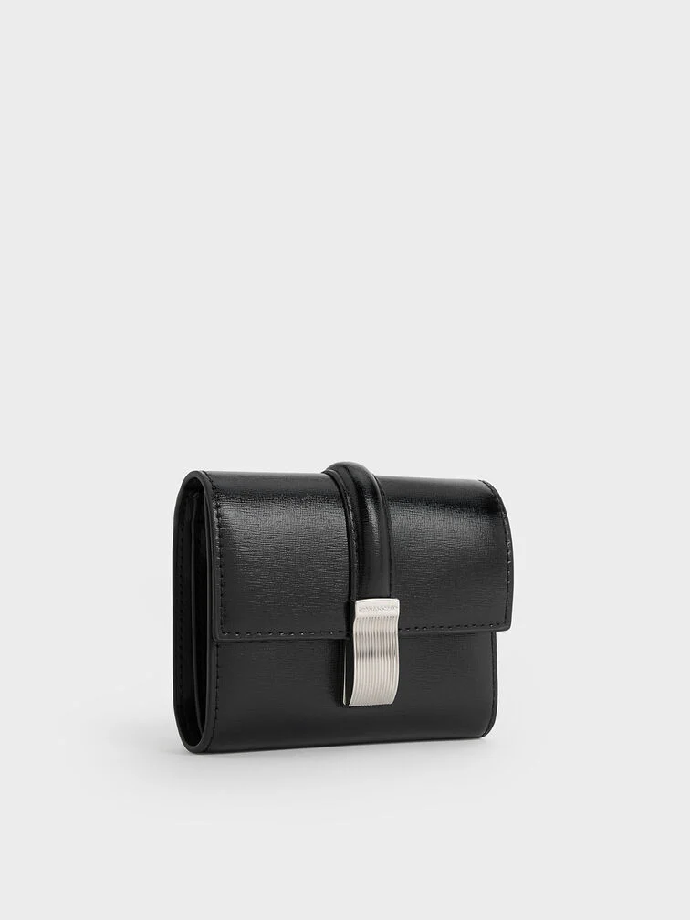 Wisteria Metallic-Accent Wallet