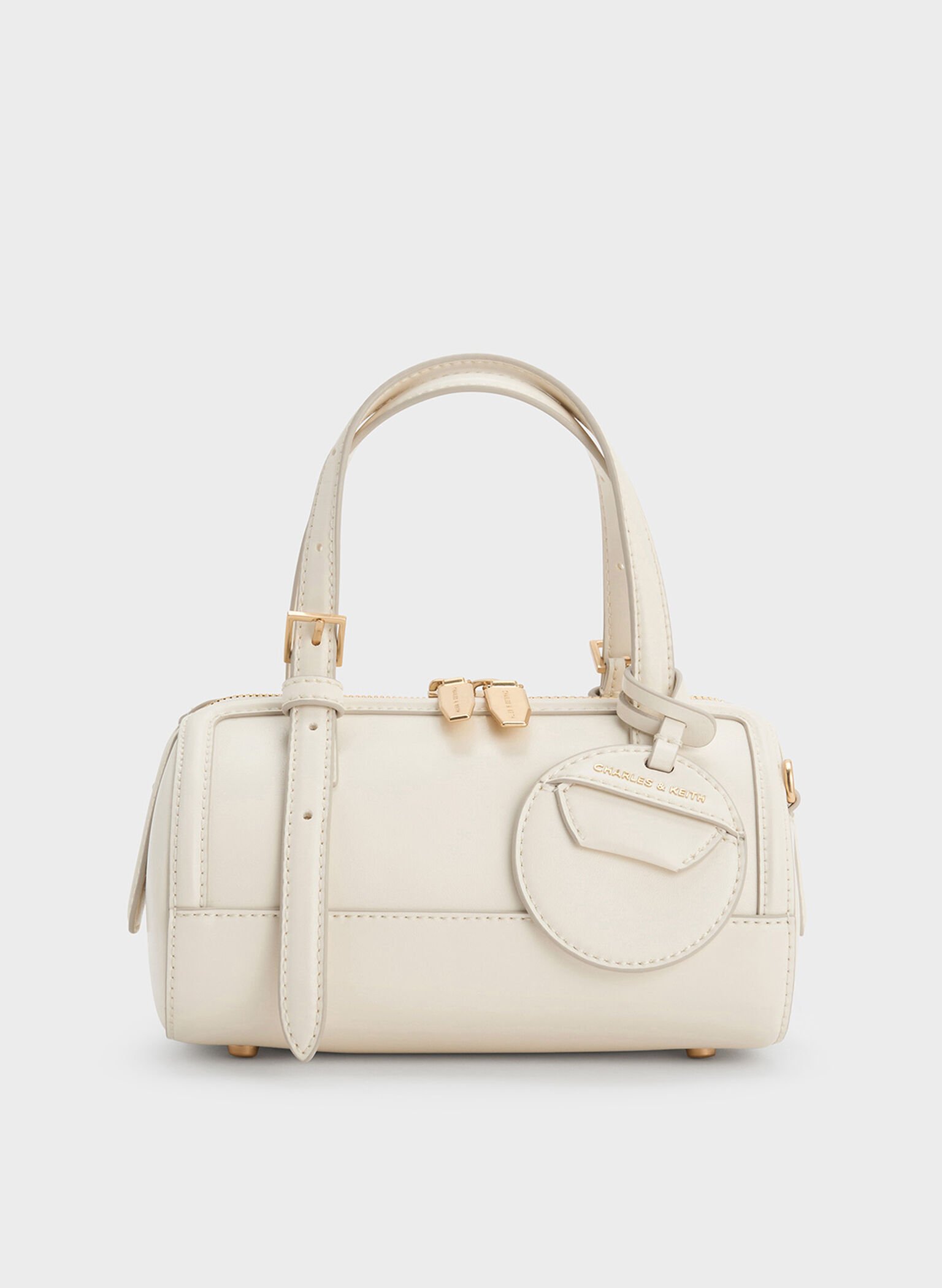 NEWEnola Canvas Two-Tone Bowling Bag