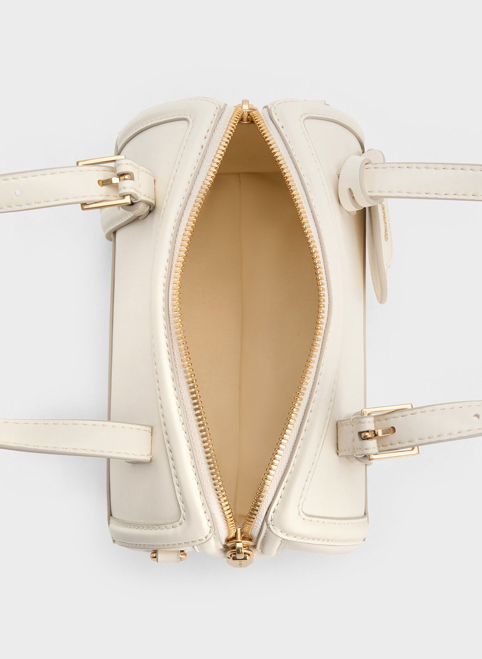 NEWEnola Canvas Two-Tone Bowling Bag