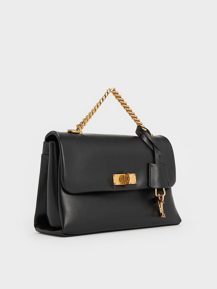 Kerry Chain-Handle Crossbody Bag