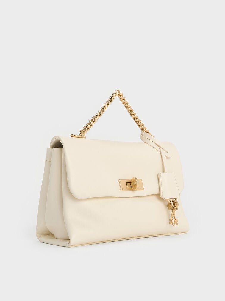 Kerry Chain-Handle Crossbody Bag