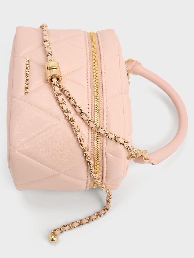 Arwen Quilted Top Handle Vanity Bag