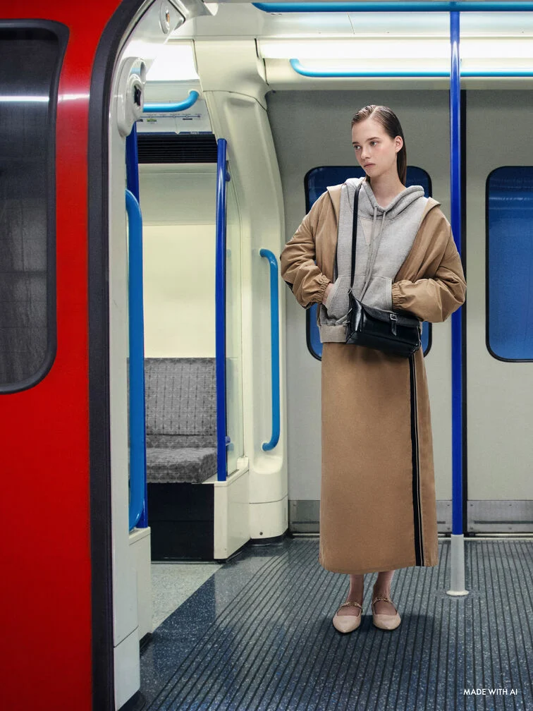 Bryna Belted Hobo Mini Drawstring Bag