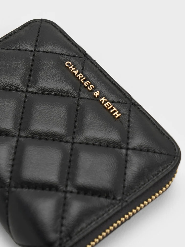 Alva Quilted Zip-Around Wallet