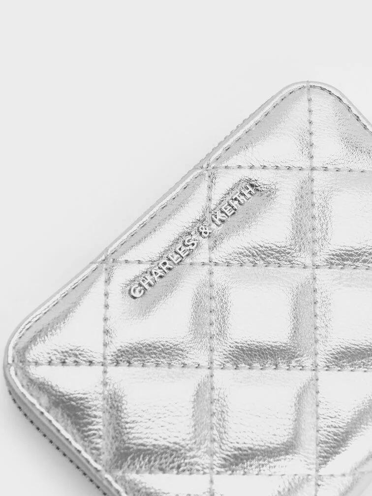 Alva Quilted Zip-Around Wallet