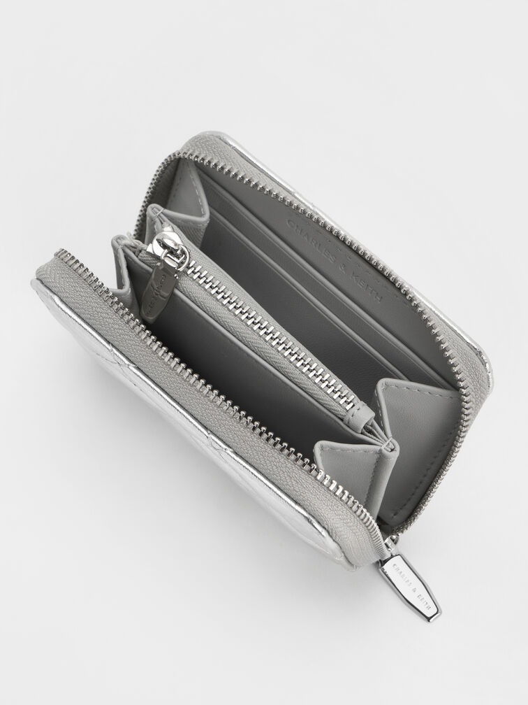 Alva Quilted Zip-Around Wallet