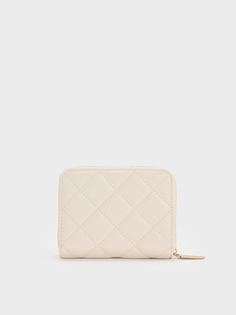 Alva Quilted Zip-Around Wallet