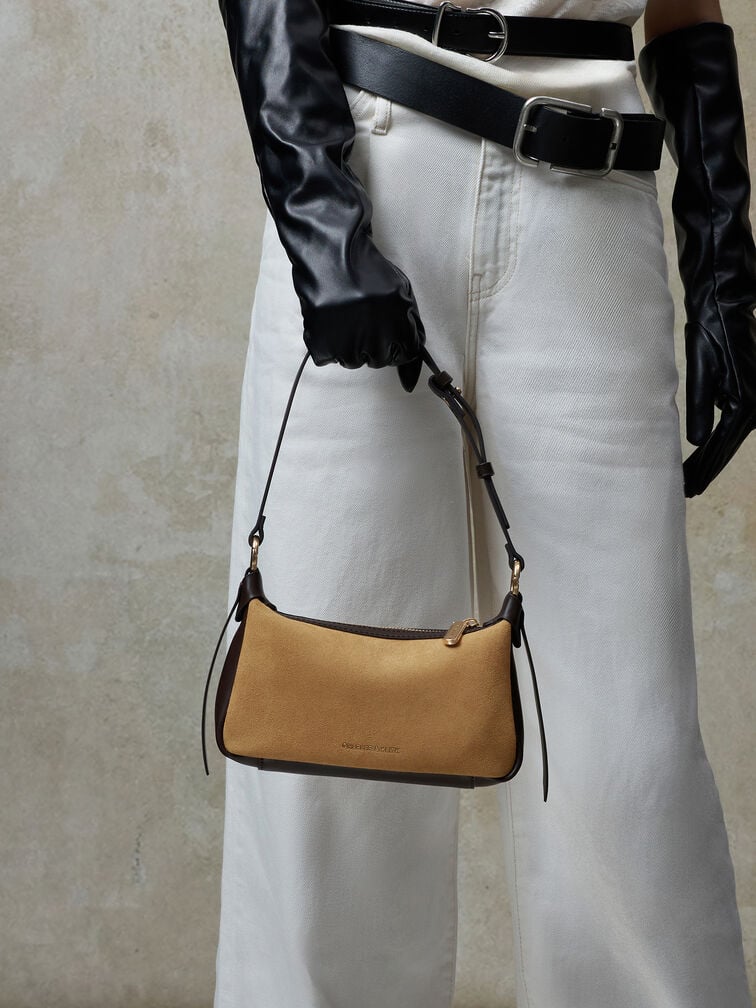 Mini Calla Trapezoid Shoulder Bag