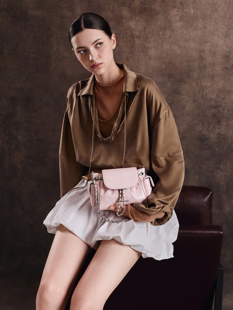 Duo Quilted Two-Way Front Flap Backpack