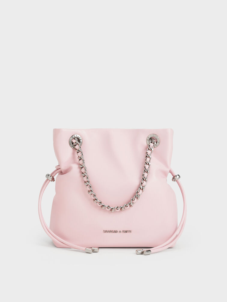 Arya Braided-Strap Double-Handle Crossbody Bag