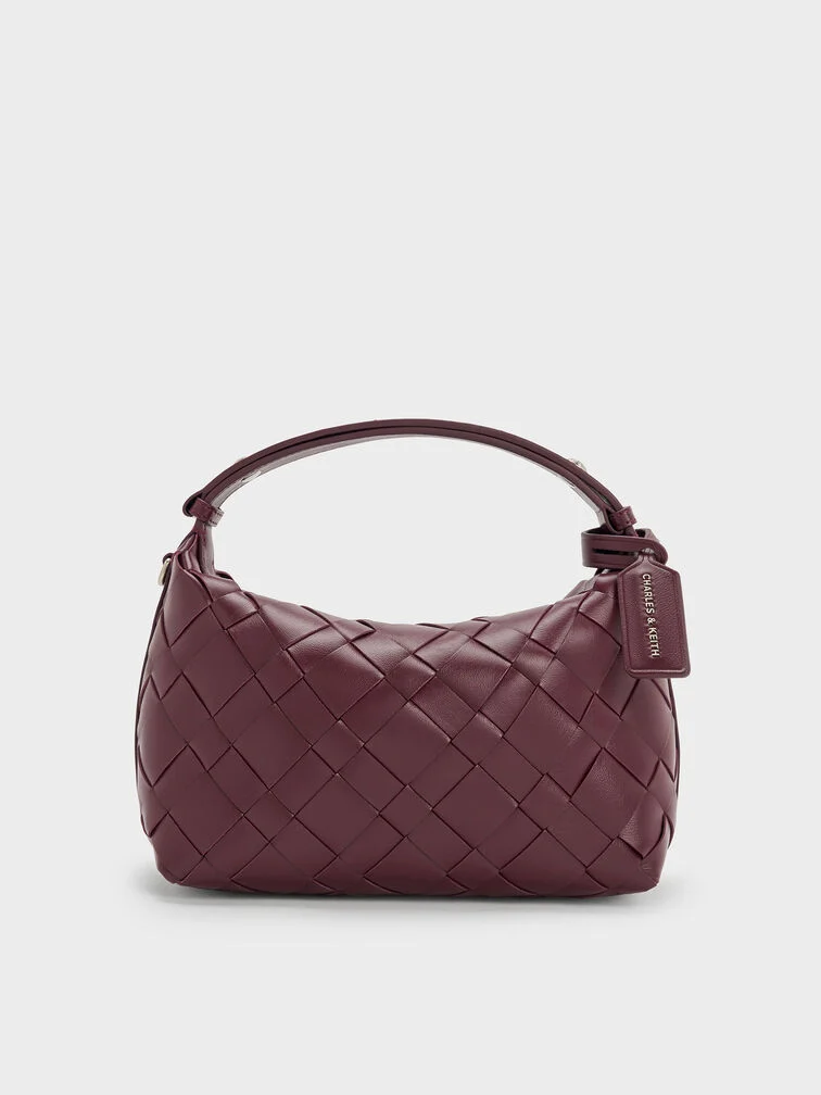 Ivette Woven Shoulder Bag