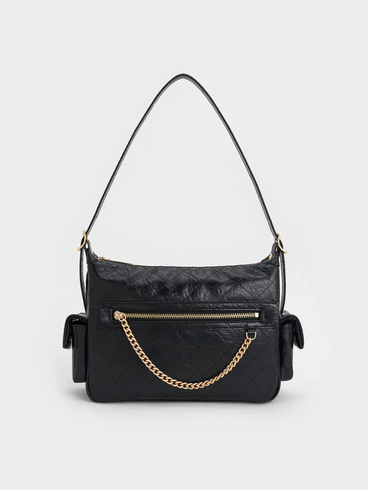 Duo Quilted Shoulder Bag