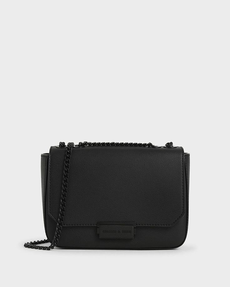 Chain Strap Square Bag