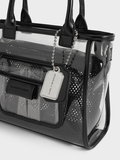 Noah See-Through Mesh Tote Bag