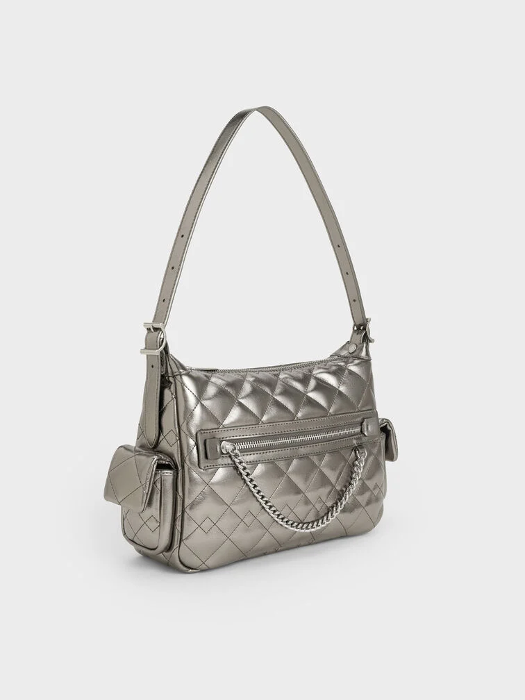 Duo Quilted Shoulder Bag