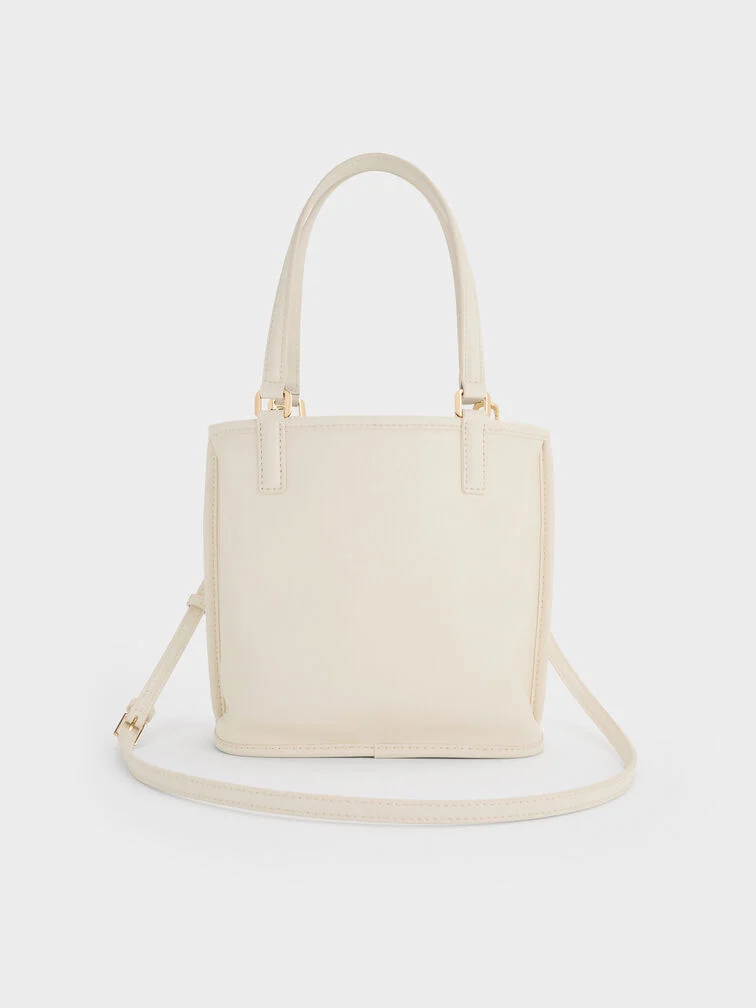 Addison Knotted-Rope Reversible Tote Bag