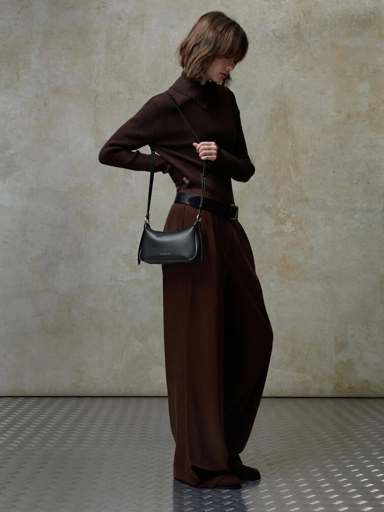 Mini Calla Trapezoid Shoulder Bag