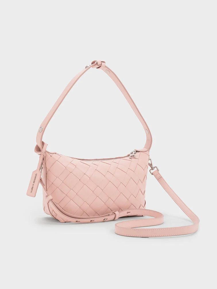 Ivette Woven Shoulder Bag