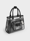 Noah See-Through Mesh Tote Bag