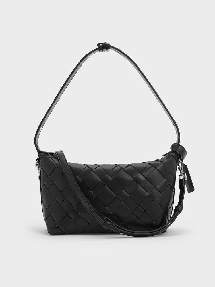 Ivette Woven Shoulder Bag