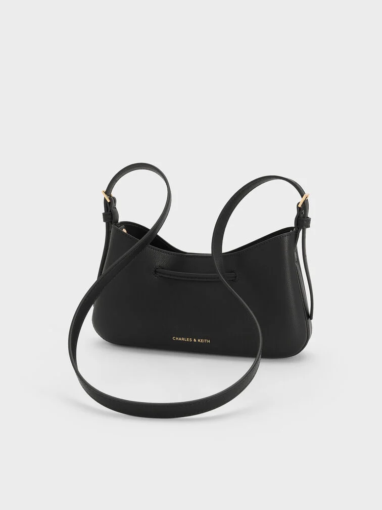 Mila Recycled Suede Shoulder Bag