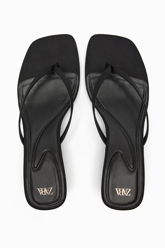 SATIN KITTEN HEEL SANDALS