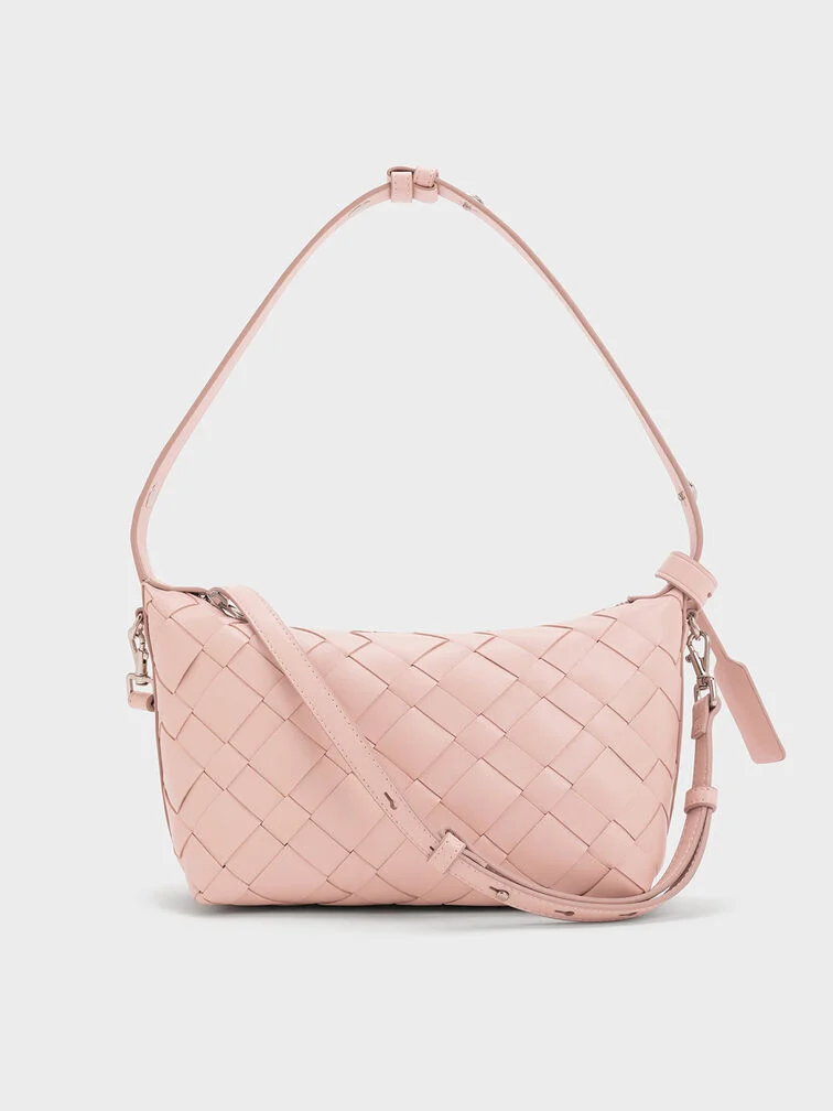 Ivette Woven Shoulder Bag