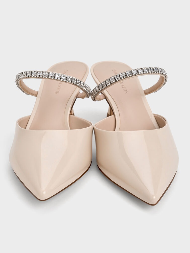 Ambrosia Pointed Toe High Heel Mules