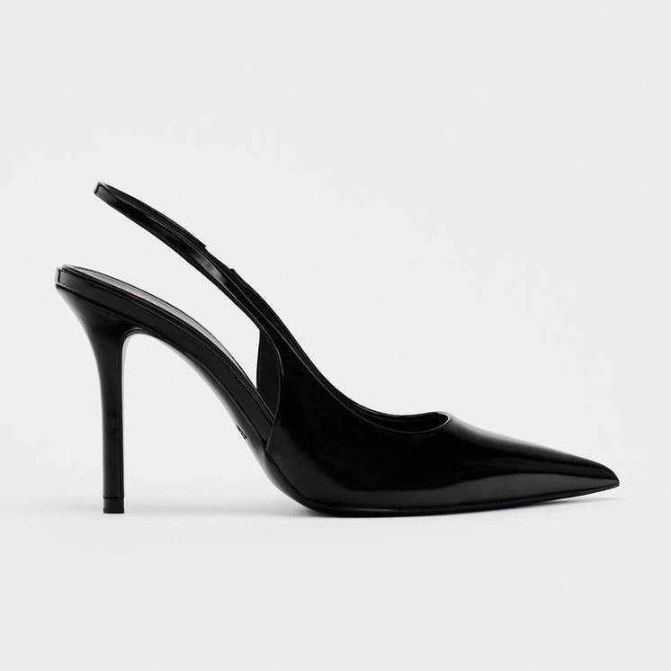 HIGH-HEEL SLINGBACK SHOES