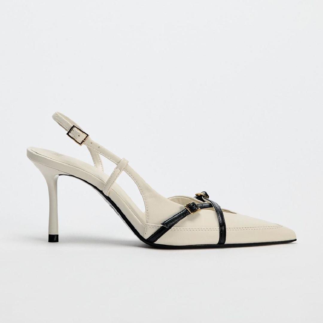 BUCKLE STRAP HEELS