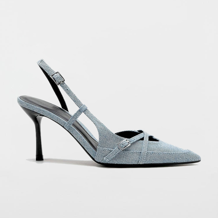 BUCKLE STRAP HEELS