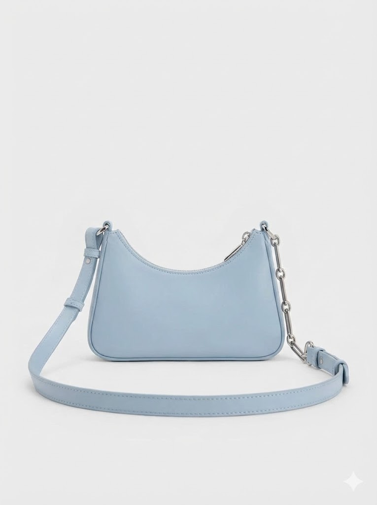 Lane Chain-Link Shoulder Bag