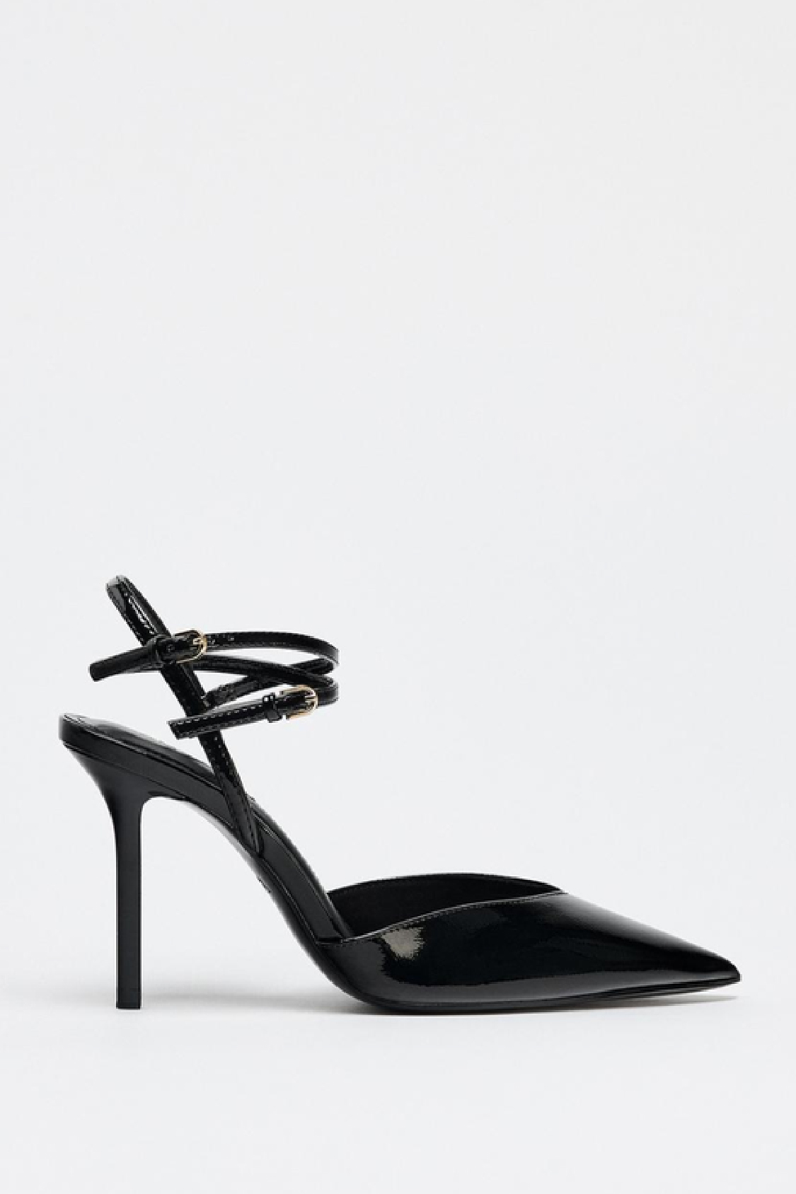 Patent Heeled Sandals