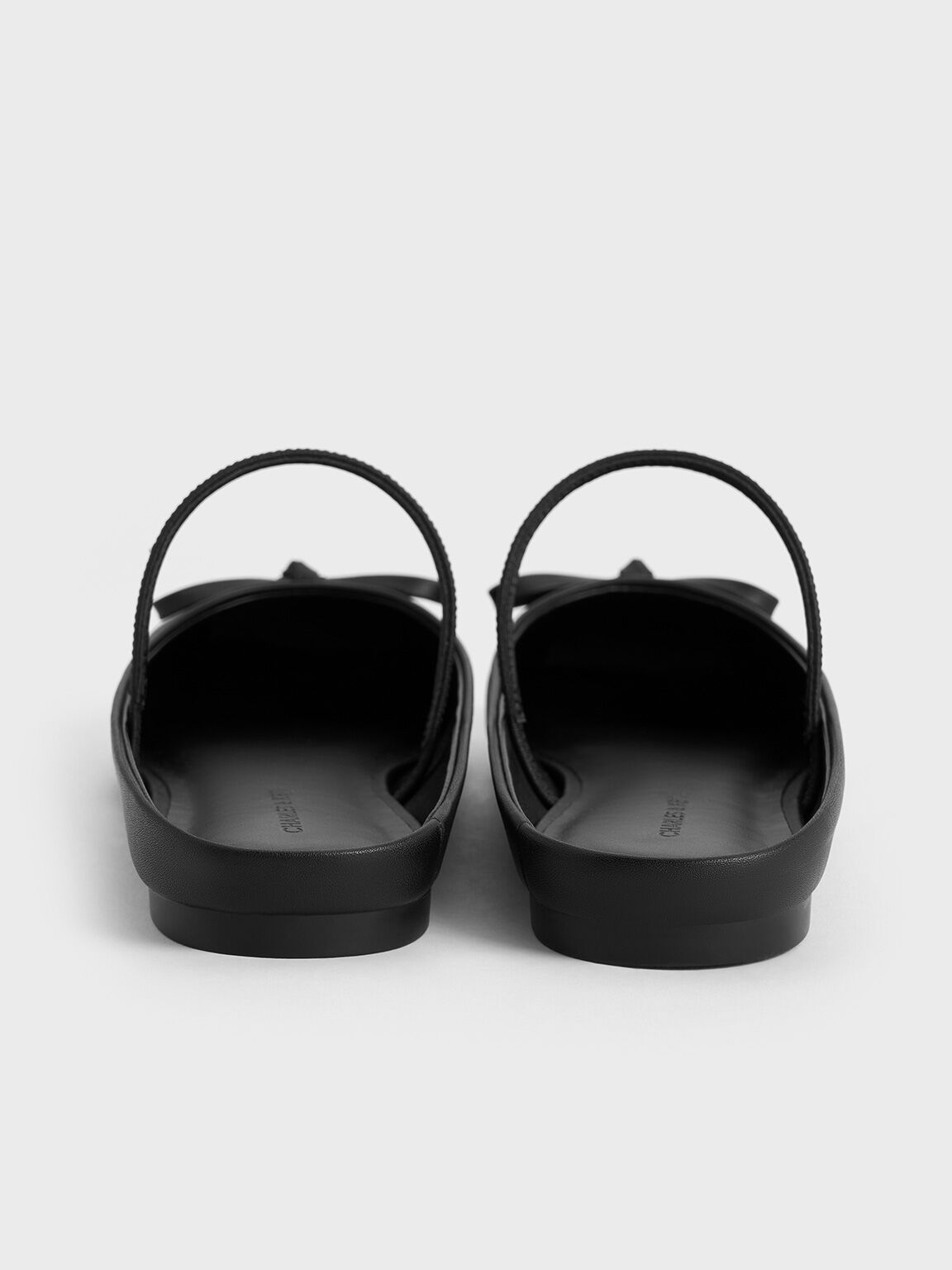 Bow Square-Toe Ballet Mules