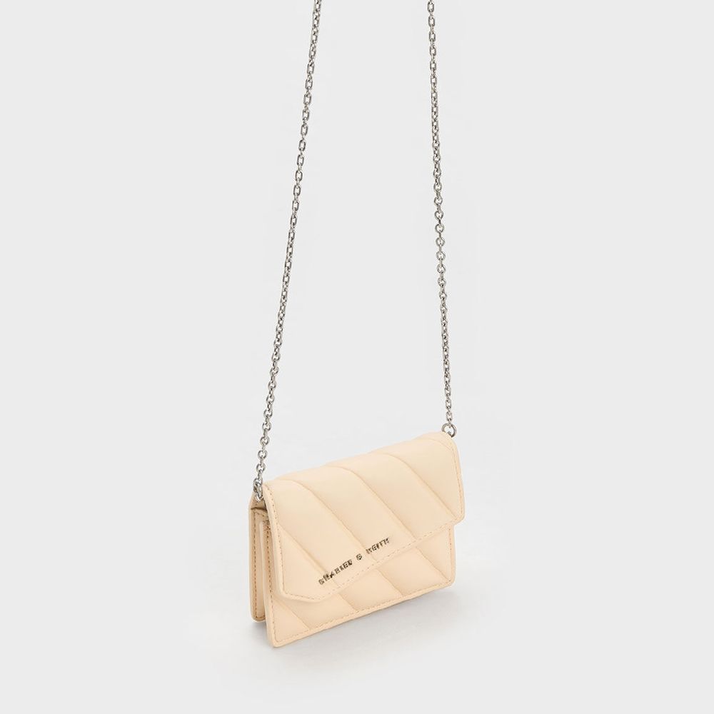 Asymmetric Flap Panelled Wallet