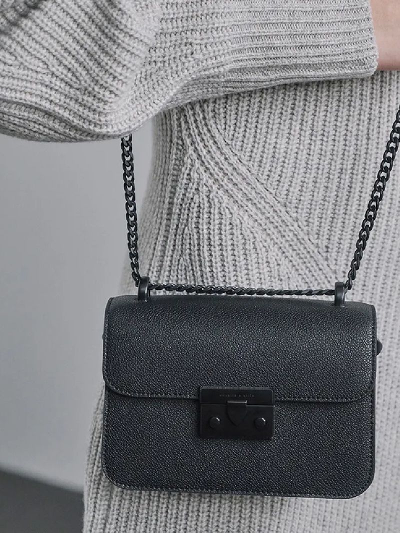 CNK Classic Push-Lock Crossbody Bag