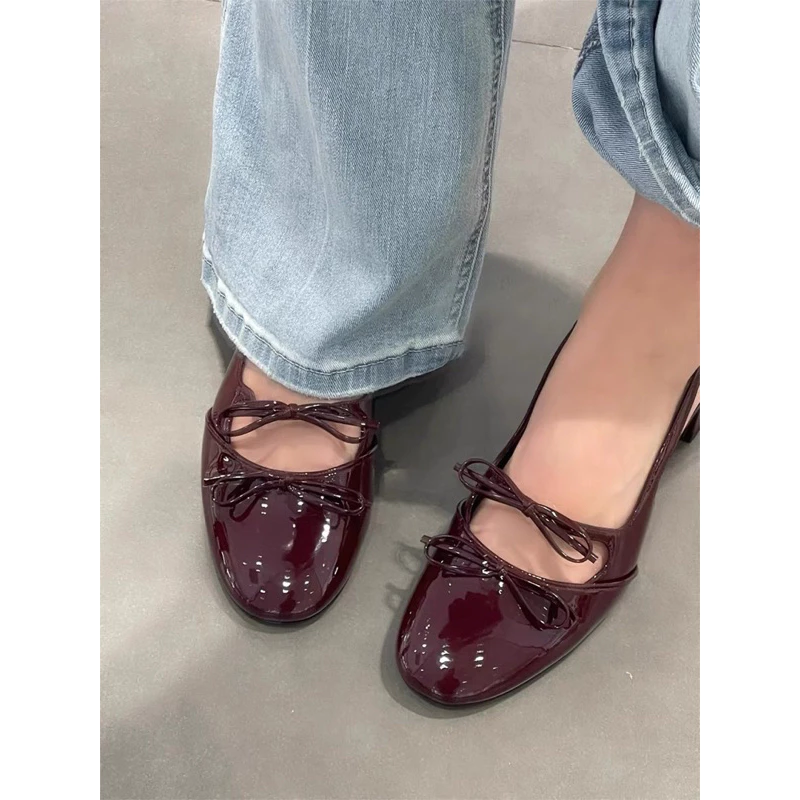 Dorri Double-Bow Slingback Pumps